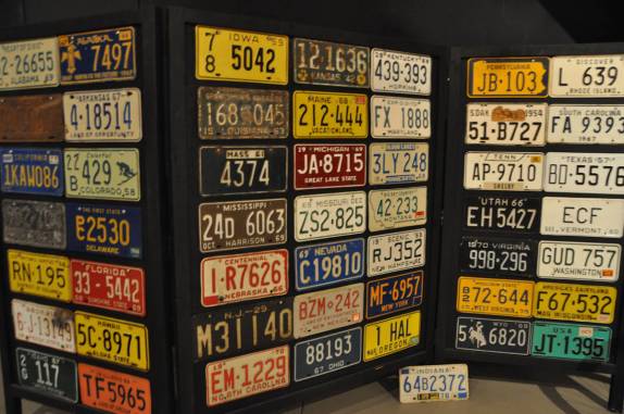 Será que a placa da Fiona veio parar aqui... (em Elk City, em Oklahoma - EUA)